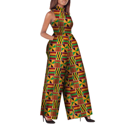 Mono sin Mangas Estilo Ankara para Mujer - Image 16
