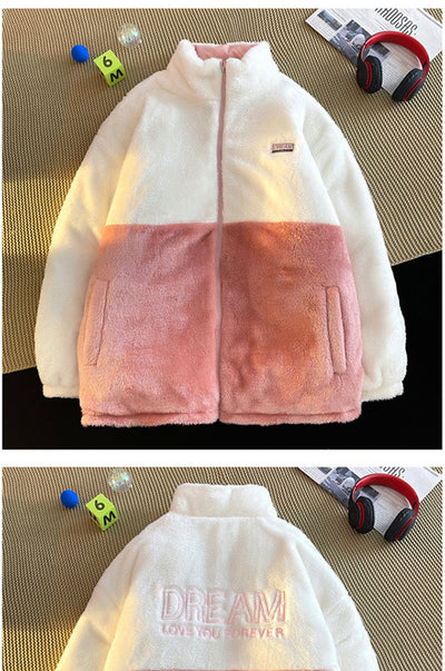 Abrigo Reversible de Algodón Grueso para Invierno - Image 17