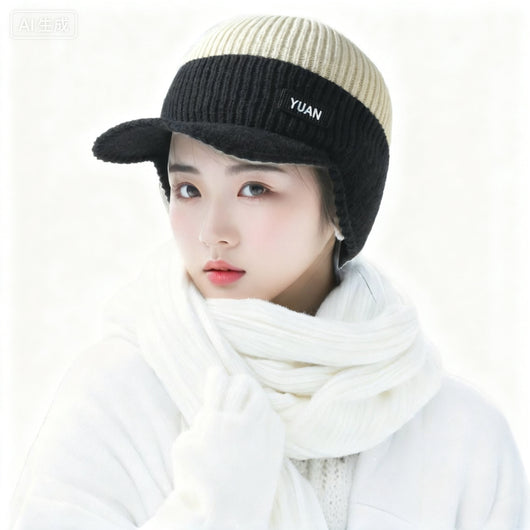 Gorro Tejido Grueso Forrado en Polar para Hombre - Image 19