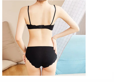 Conjunto de Lencería Femenina con Encaje sin Varillas de Acero - Image 12