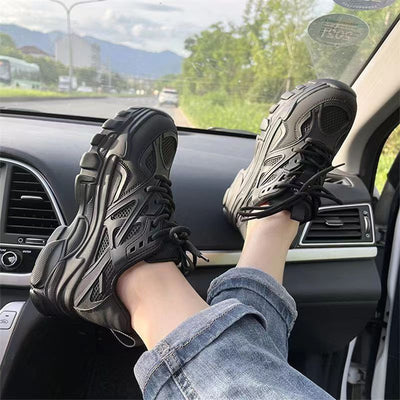 Zapatillas Deportivas Elevadoras para Mujer con Suela Gruesa - Juego Completo - Image 10
