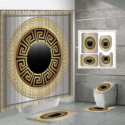 Cortina de Baño Impresa en 3D sin Perforaciones - Poliéster Premium - Image 12