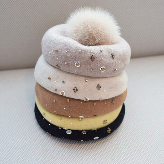 Gorro de Lana Retro Clásico para Mujer - Image 14