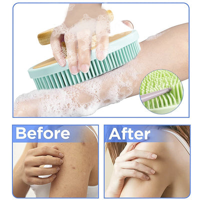 Cepillo de Masaje Silicona para Baño con Cerdas Largas - Image 25