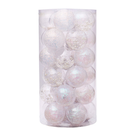 Set de Esferas Navideñas Transparentes con Colgante - Image 12