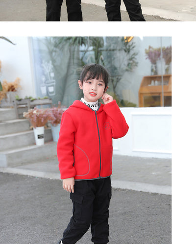 Conjunto de Abrigo Polar con Capucha para Niños - Image 28