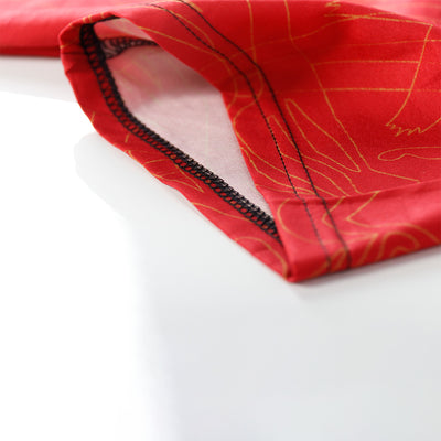 Camisa Suelta Estampada de Manga Corta para Hombre - Image 6