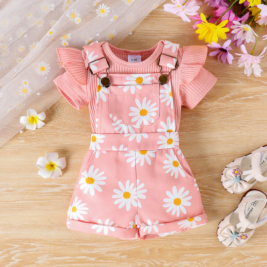 Pantalón Romper con Tirantes para Bebé - Traje Completo - Image 2