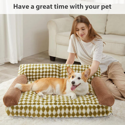 Sofá Cama para Mascotas Pequeñas con Funda Lavable y Base Antideslizante - Image 9