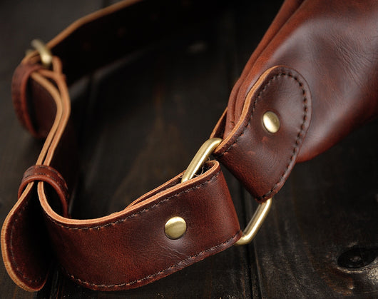Bolsa Pecho Retro Hombre PU - Estilo Casual Una Correa - Image 17
