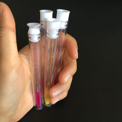 Cepillo Aplicador de Pestañas en Tubo Transparente - Uso Único - Image 2