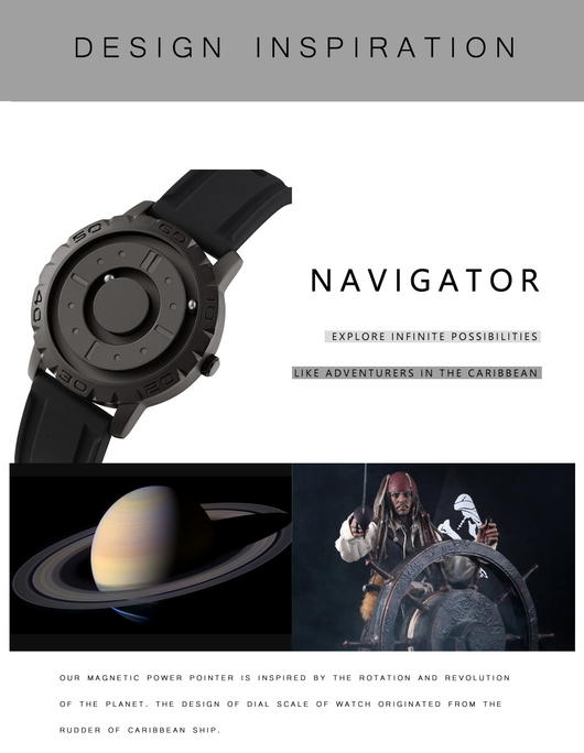 Reloj Creativo Magnético para Hombre - Diseño Innovador - Image 18