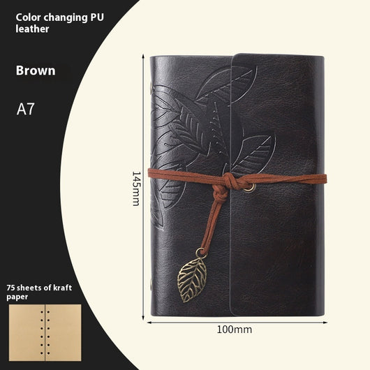 Cuaderno de Viaje Hojas Sueltas Vintage - Diario Creativo Zhiqiu - Image 9