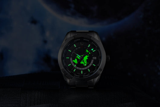 Reloj Mecánico Multifuncional GMT Doble Zona Horaria Luminoso Resistente al Agua - Image 10