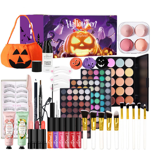 Paleta de Maquillaje Halloween: Sombras y Brillo Labial - Image 9