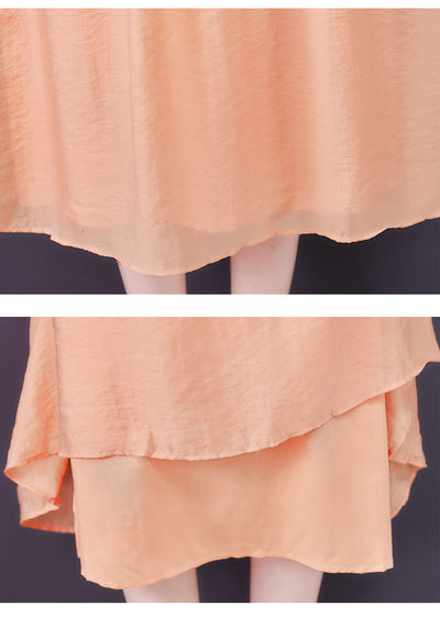 Vestido Elegante Estilo Occidental para Verano - Diseño Moldeable que Disimula - Image 11