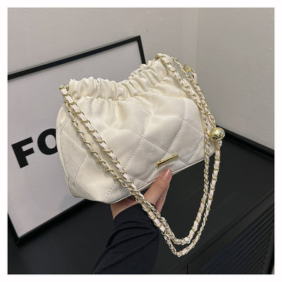 Bolsa Mensajera de Cadena Rombo Elegante para Viajero - Image 31