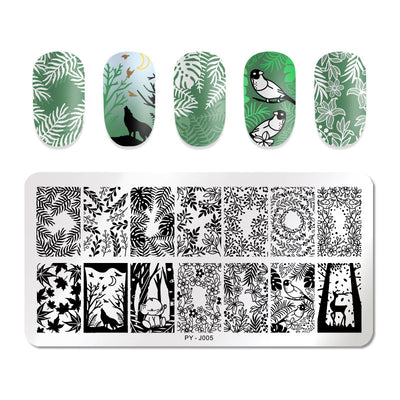 Plantilla de Estampado para Uñas - Kit Profesional de Transferencia - Image 20