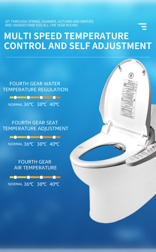 Asiento de Inodoro Inteligente con Calefacción Instantánea Automática - Image 8