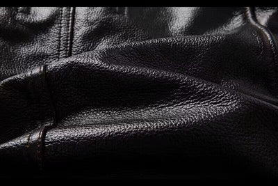Chaqueta de Cuero Genuino Premium - Piel de Vaca Suave - Image 13