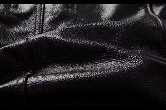 Chaqueta de Cuero Genuino Premium - Piel de Vaca Suave - Image 13