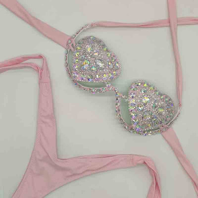 Bikini de Baño Strass Brillante para Mujer - Image 5