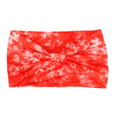 Banda Deportiva Ancha Tie-Dye Absorbente de Sudor para Mujeres - Image 9