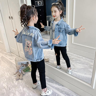 Chaqueta Vaquera Infantil con Diseños Animados - Image 9