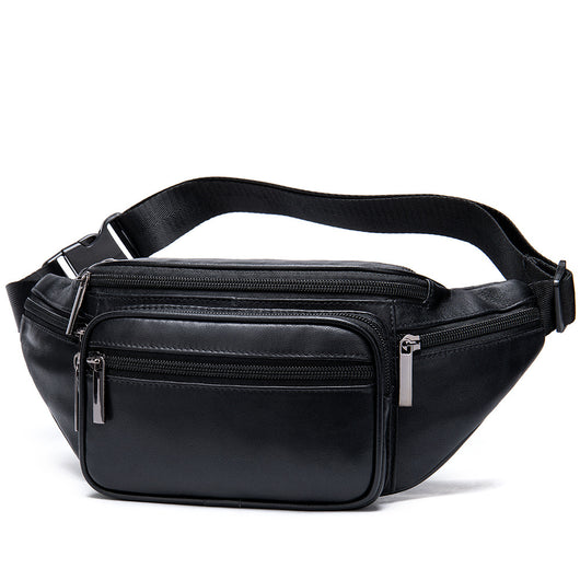Bolsa para móvil en piel de cordero negra - Image 8