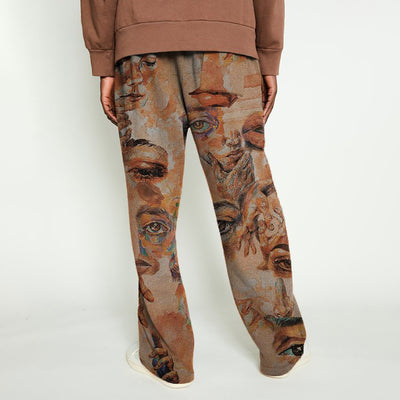 Pantalones Casuales Sueltos Estampados de Cintura Media para Hombre - Image 10