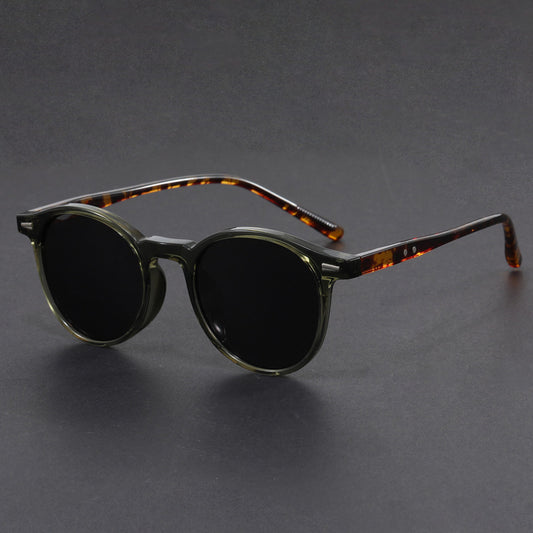 Gafas de Sol Retro Marco Redondo Ultraligero con Protección UV - Image 2