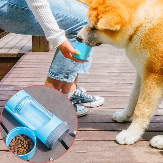 Vaso Multifuncional Portátil para Mascotas - Comedero y Bebedero de Viaje - Image 2