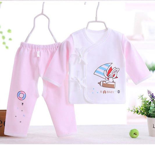 Conjunto de Ropa Interior de Algodón para Bebé - Primavera, Verano y Otoño