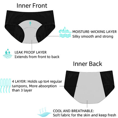 Leggins Deportivos de Cintura Alta para Ciclo Menstrual - Image 10