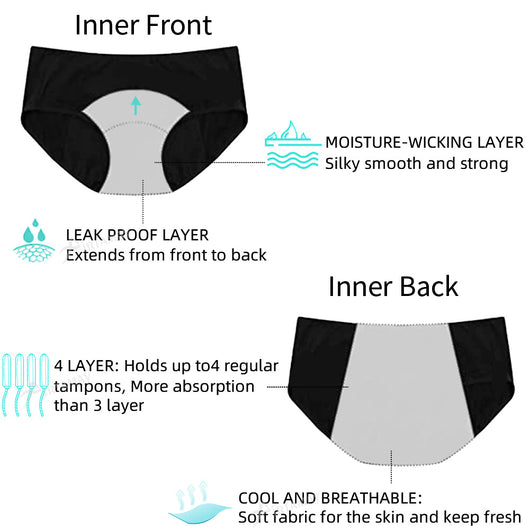 Leggins Deportivos de Cintura Alta para Ciclo Menstrual - Image 10