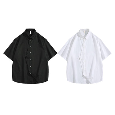 Camisa de Lino Manga Corta para Hombre - Estilo Moderno - Image 6