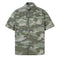 Camisa Retro Camuflaje Americana Manga Corta para Hombre