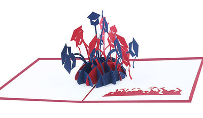 Tarjeta de Felicitación 3D Desplegable para Graduación - Image 9