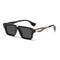 Gafas de Marco Cuadrado Beige Estilo Europeo - Reloj de Tendencia Chic