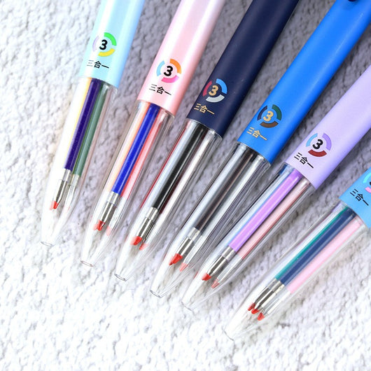 Bolígrafo de Gel Retráctil Tizo Tres Colores - Image 9