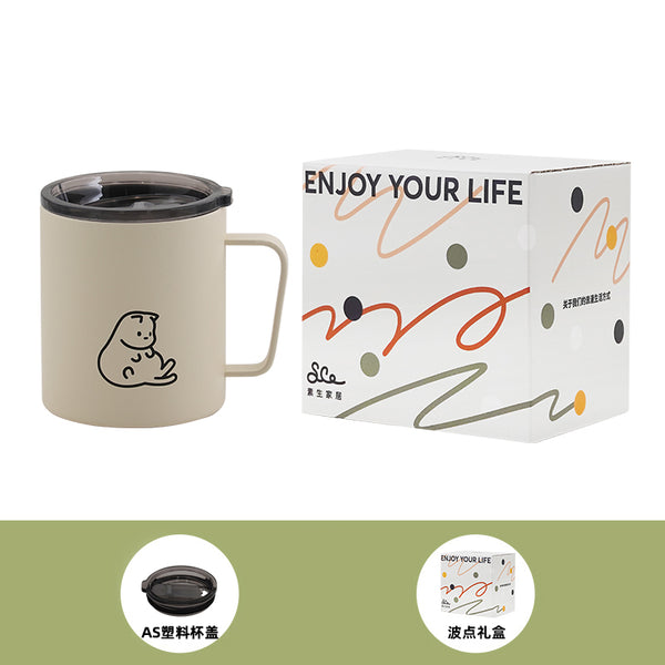 Taza Térmica con Tapa para Café - Vaso Aislante para Bebidas Frías y Calientes - Image 5