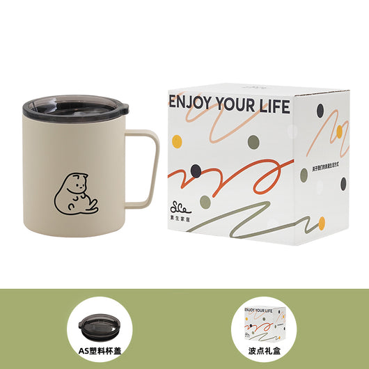 Taza Térmica con Tapa para Café - Vaso Aislante para Bebidas Frías y Calientes - Image 5