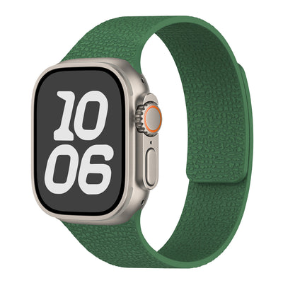 Correa Magnética para iWatch S10 Patrón Litchi Silicona Suave - Image 10