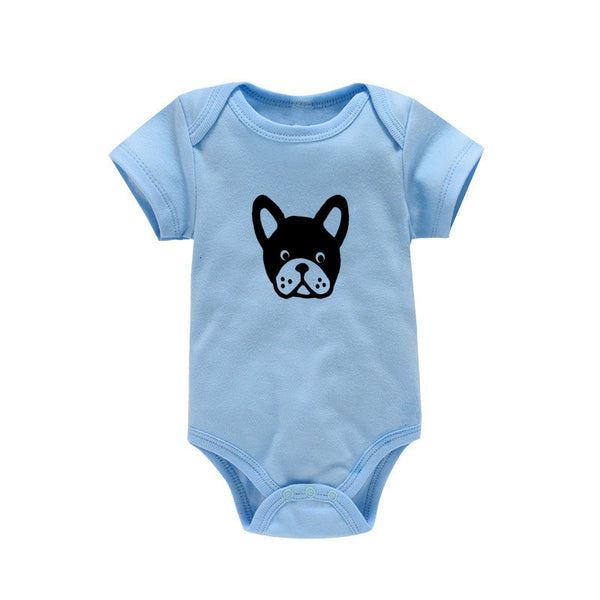 Body de Bebé Estampado Perro Manga Corta Verano