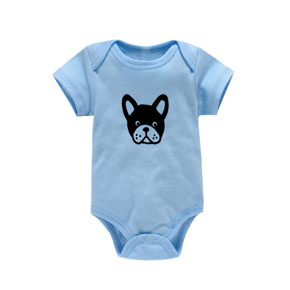 Body de Bebé Estampado Perro Manga Corta Verano