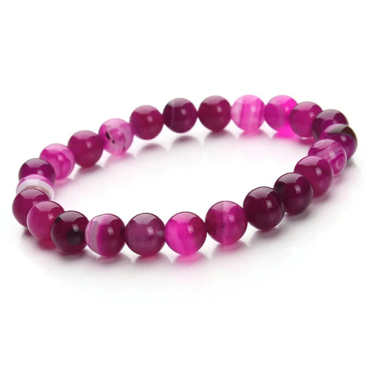 Pulsera de Cuentas de Aventurina Azul - Piedra Arenisca Redonda - Image 31