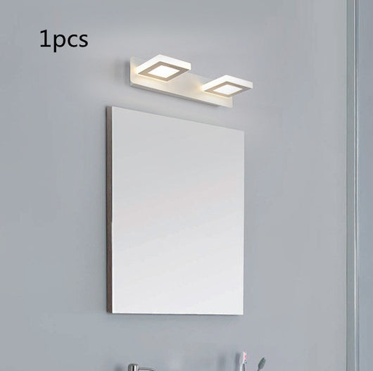 Espejo de Baño con Luz LED Moderna - Protección Visual y Maquillaje Profesional - Image 14
