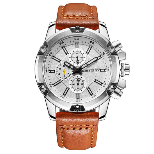 Reloj Multifunción con Calendario para Hombre - Resistente al Agua - Image 9