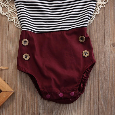 Ropa para Recién Nacido con Costuras a Rayas - Image 8