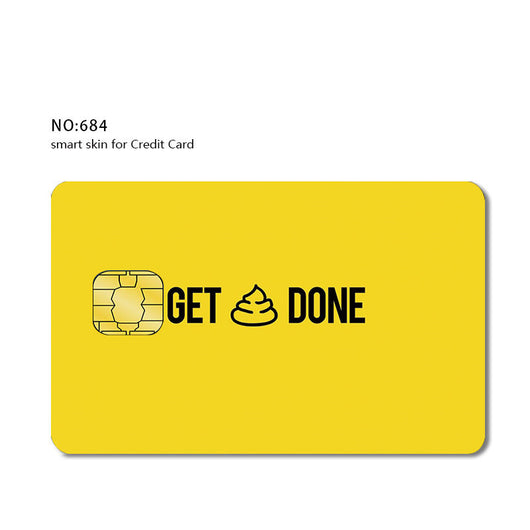 Black credit card skin with a crocodile texture and a gold EMV chip cutout, labeled "smart skin for Credit Card." - Image 3